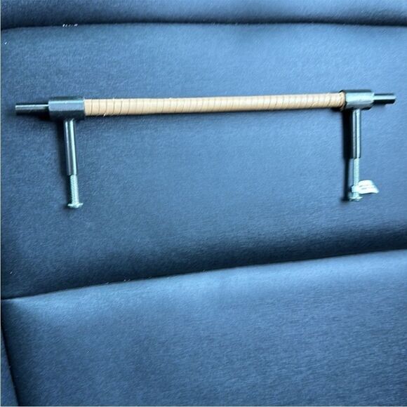 Modern Black and Tan Drawer Pulls - Picture 4 of 6